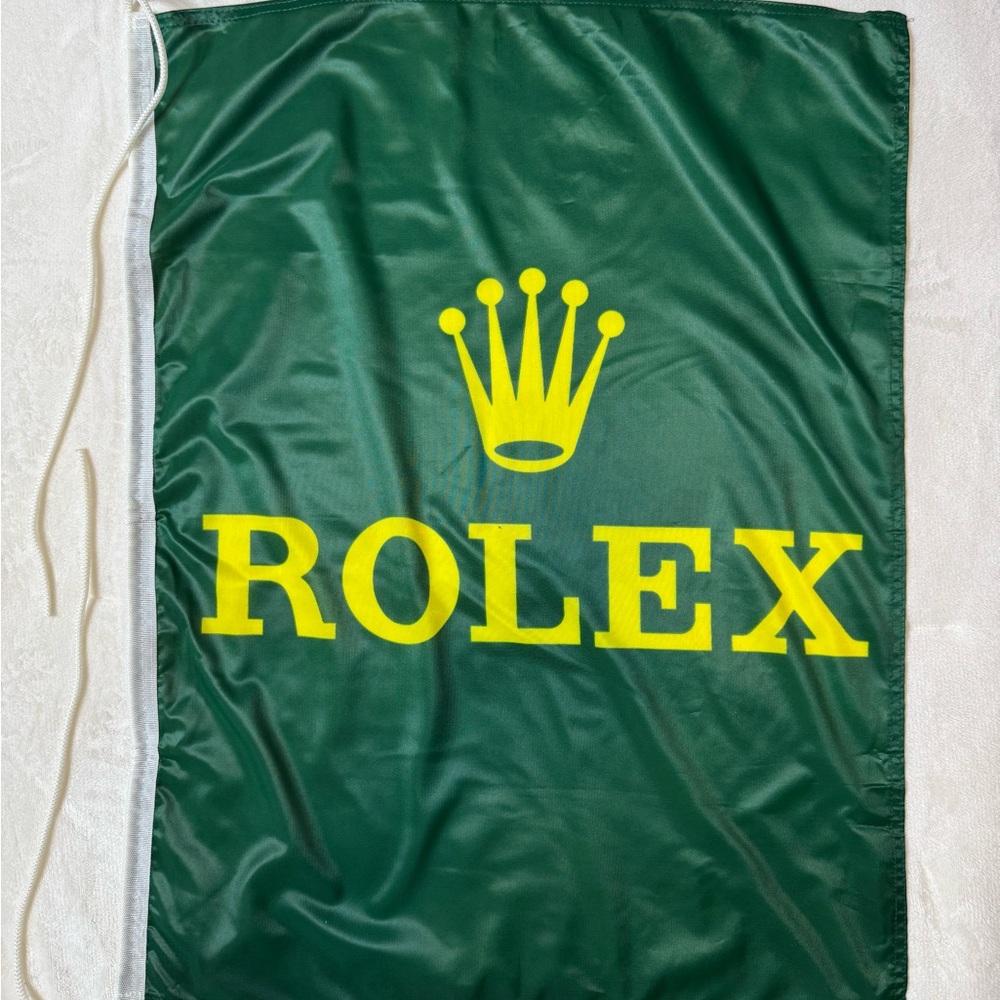 ROLEX Vintage Flag Display Submariner Explorer Sea -Dweller Rolex Banner